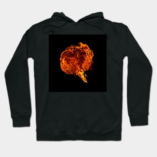 Fiery mushroom blast Hoodie